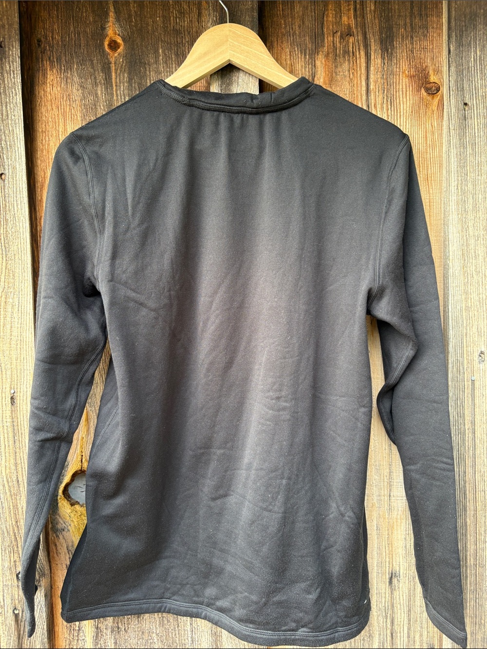 Pajar Men's Black Long Sleeve Crewneck Base Layer - Picture 3 of 3